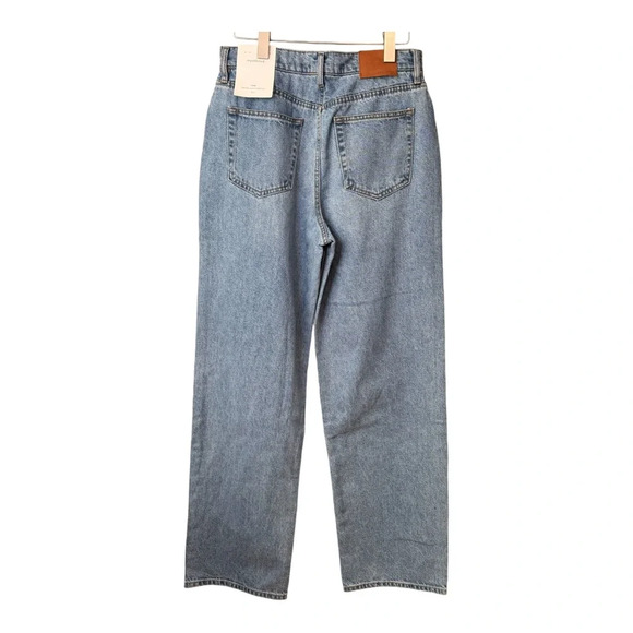 Unpublished Anthropologie Hi Rise Loose Stacked Leg Jeans in Highland. NWT. 28 - Picture 9 of 14